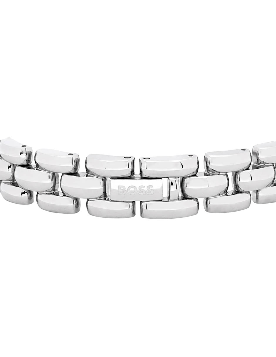 Pulsera de acero inoxidable acabado brillante 3