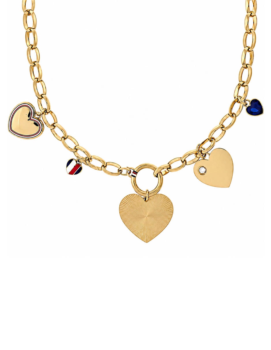 Collar con dije de corazón Heart Charms