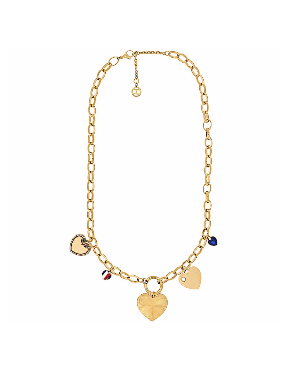 Collar con dije de corazón Heart Charms 3