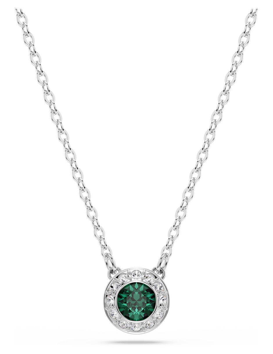 Collar con dije de una de rodio