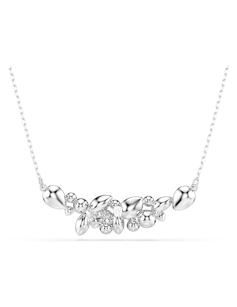 Collar con dije de diapason de rodio 2