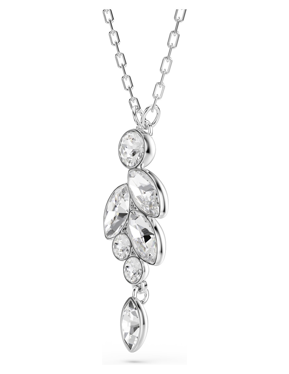 Collar con dije de diapason de rodio 3