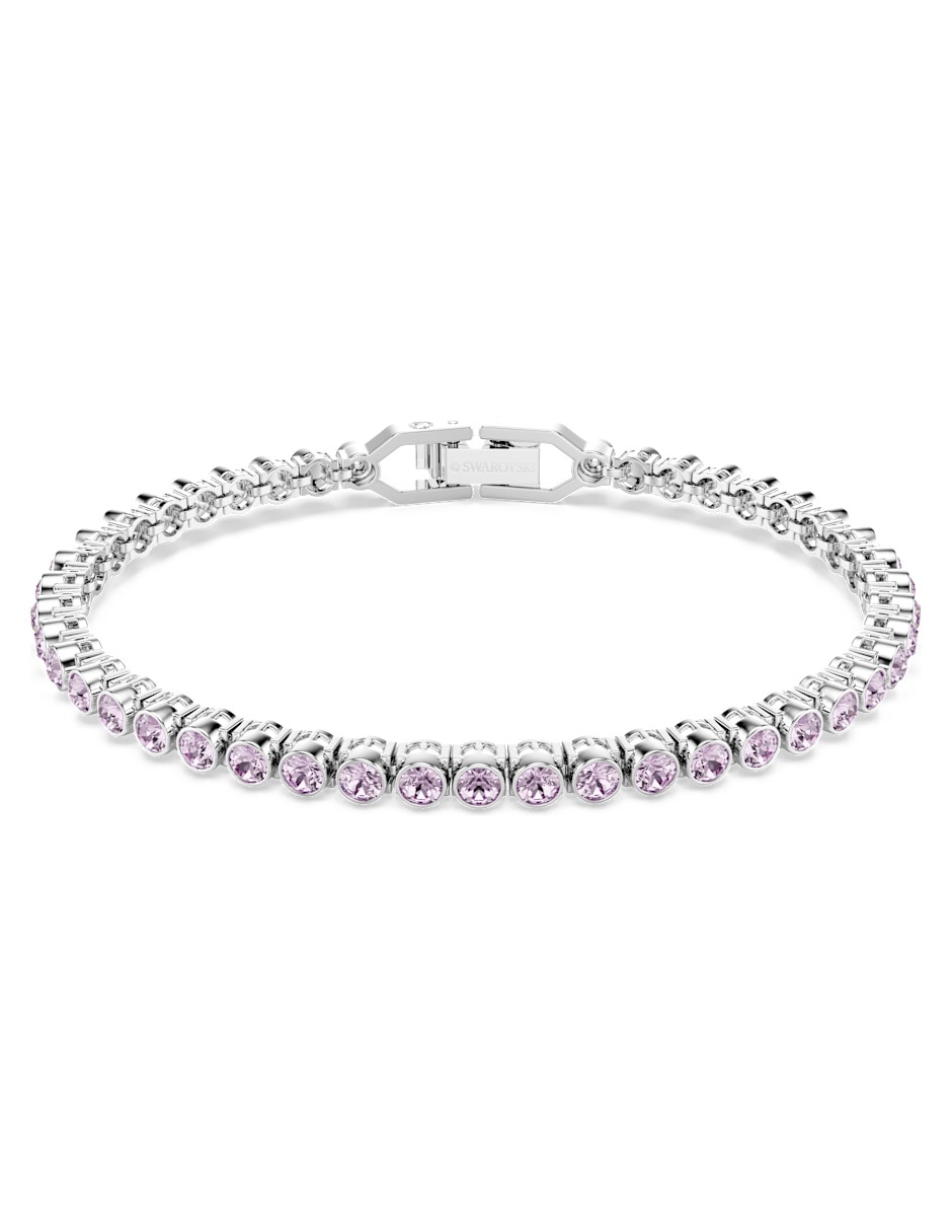 Pulsera de rodio con swarovski imber