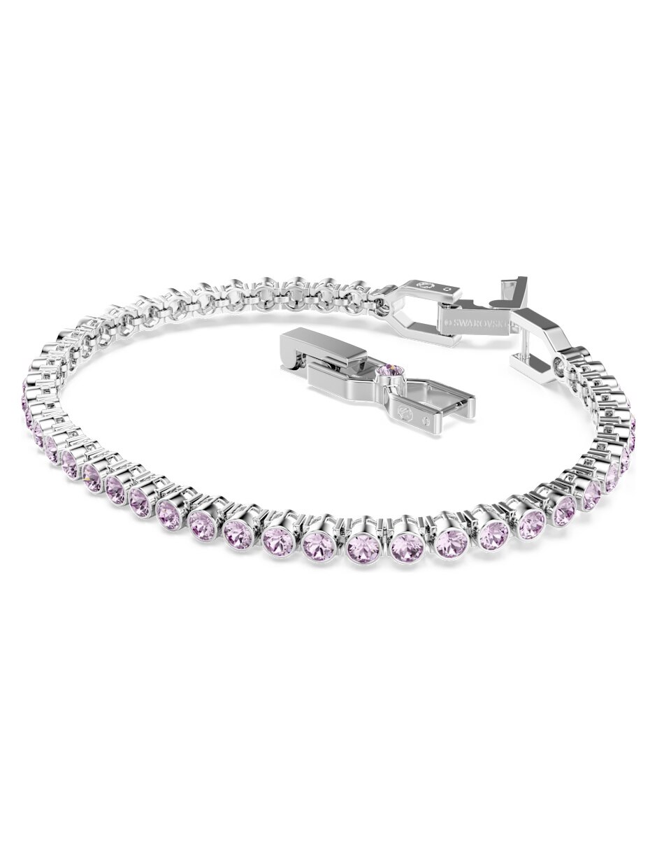 Pulsera de rodio con swarovski imber 4