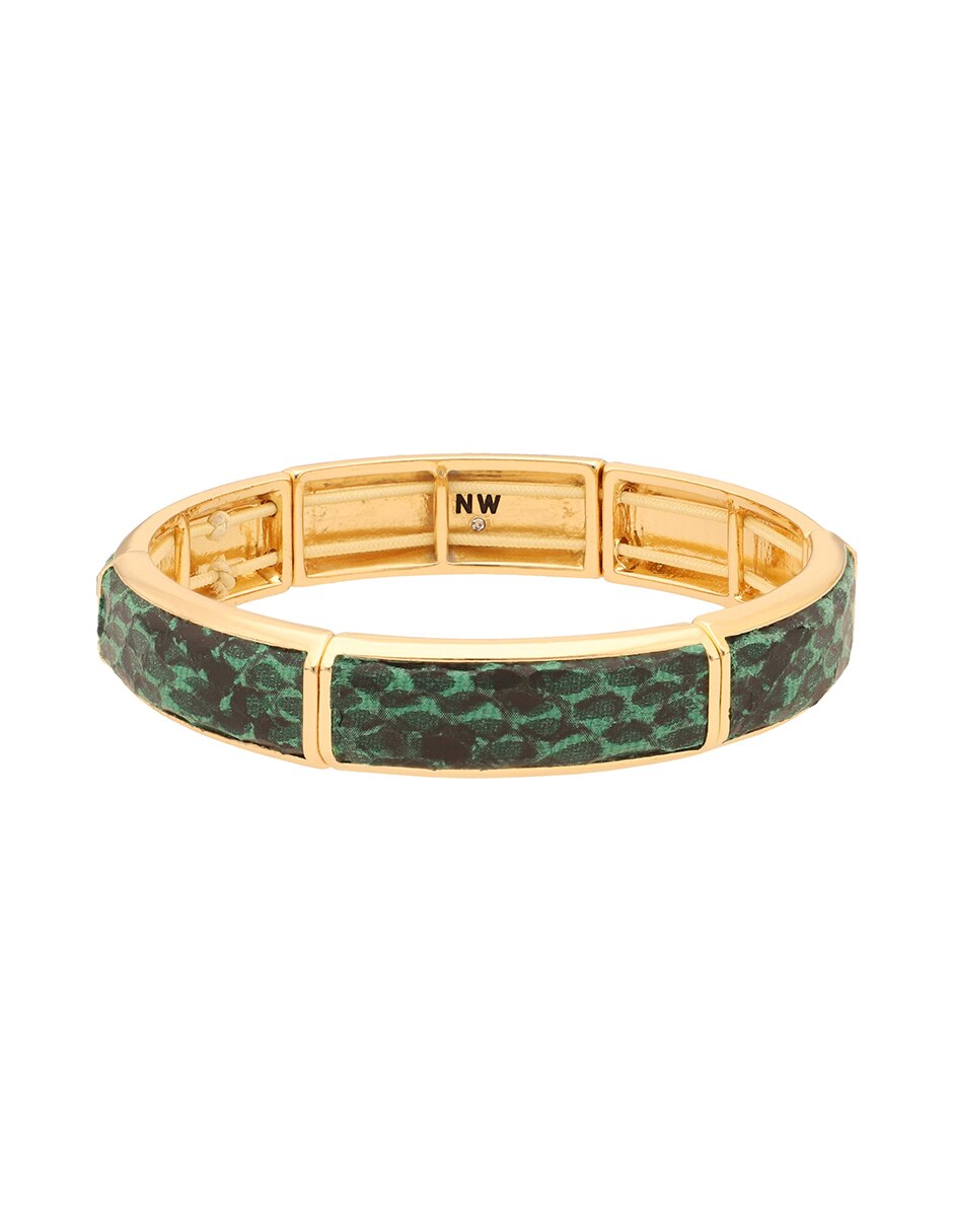 Pulsera con Anml Prnt Clr Mlt M26 acabado pavé 3
