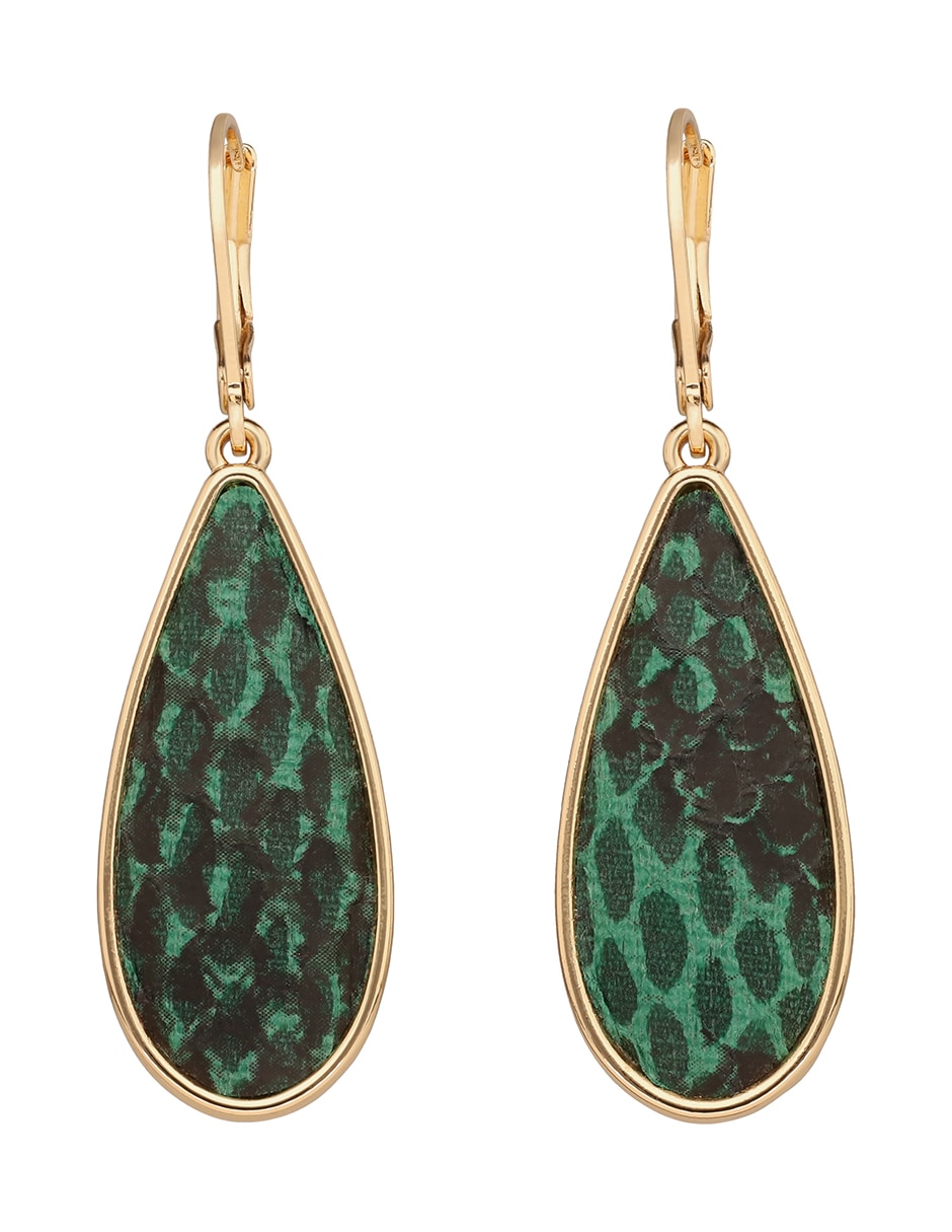 Aretes de gota con acabado brillante Aretes de gota con acabado brillante