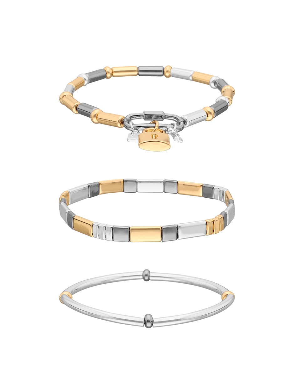 Set Pulsera Box acabado pulido 3