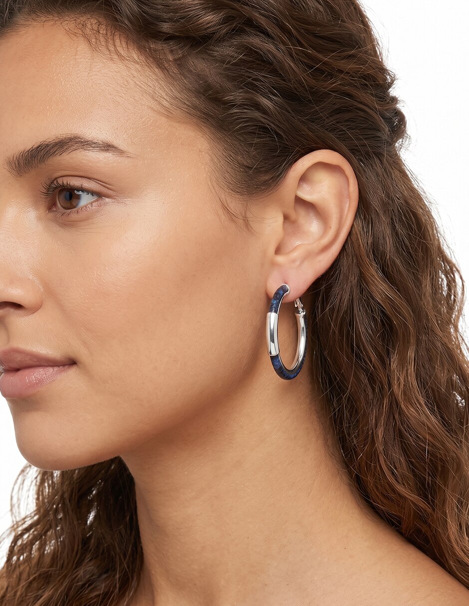 Aretes circulares con acabado pulido 3