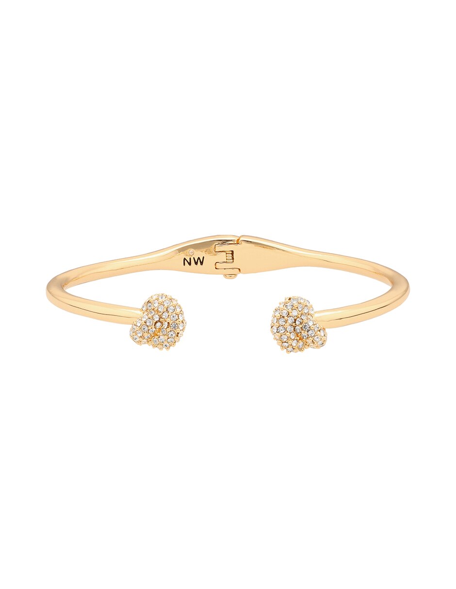 Pulsera con Gold Crystal Knots acabado pulido 3