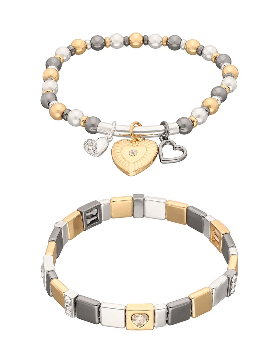 Set pulsera Nine Wes Box acabado pulido Set pulsera Nine Wes Box acabado pulido