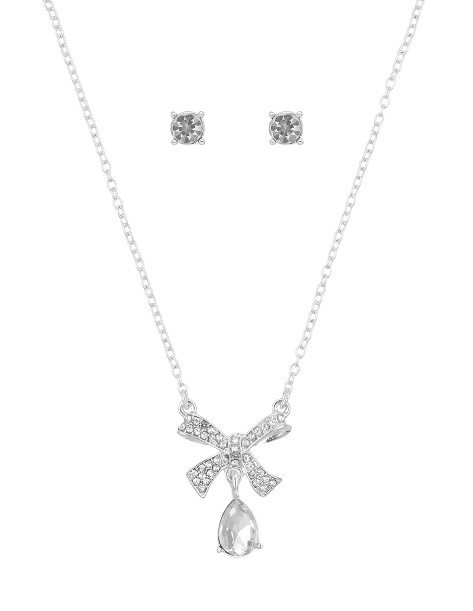 Aretes y collar box cristal 4