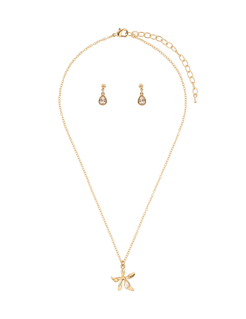 Aretes y collar box