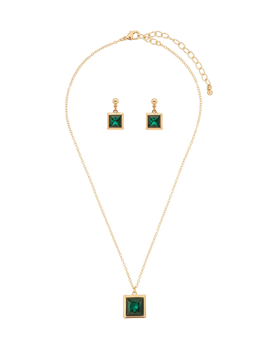 Aretes y collar box