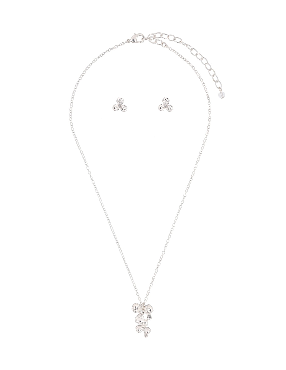 Aretes y collar box Aretes y collar box