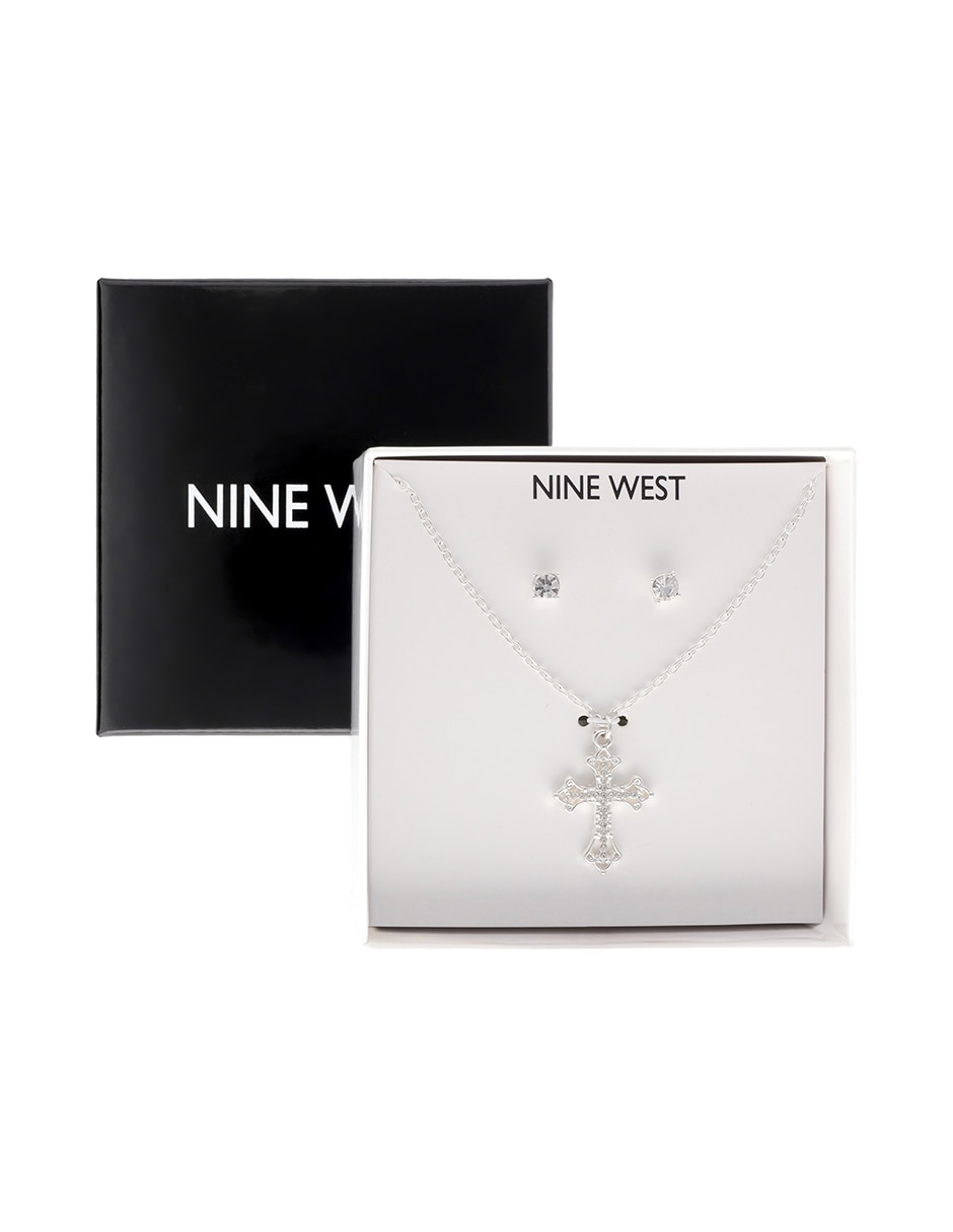 Aretes y collar box cristal 3