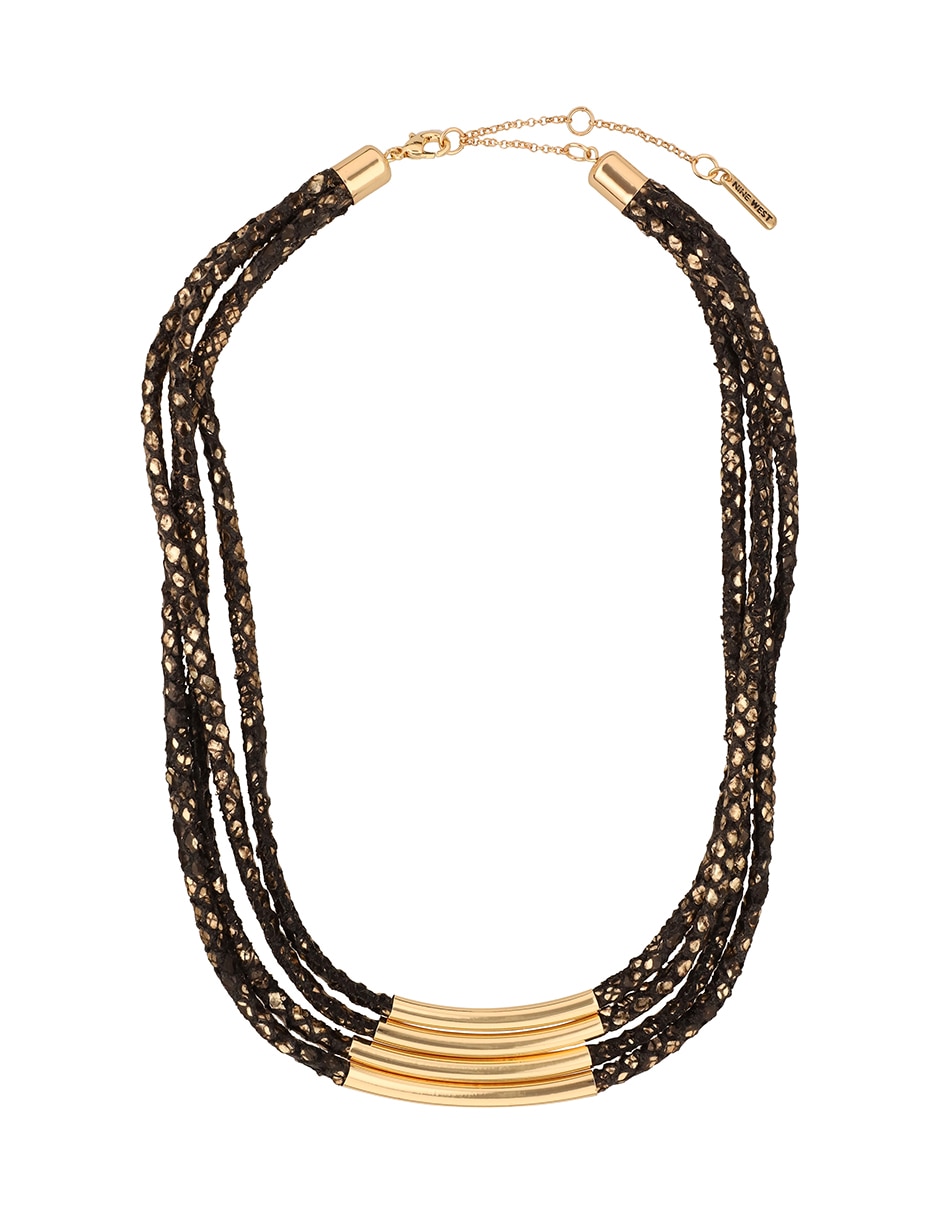 Collar circular Metallic Textured Color