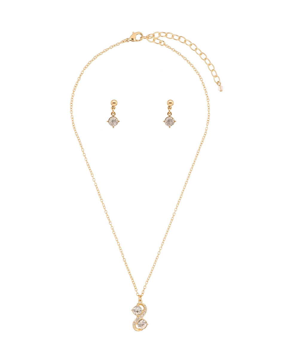 Aretes y collar box