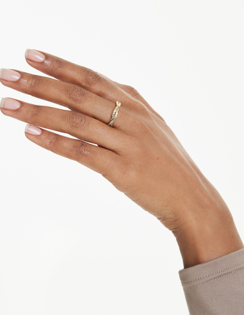 Anillo Infinity brillante