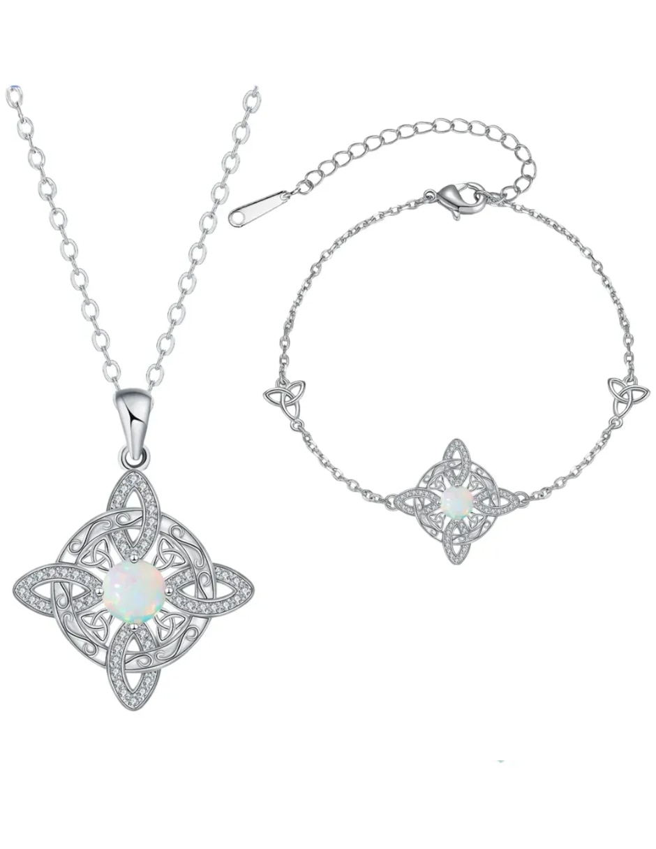 Collar y pulsera p 925