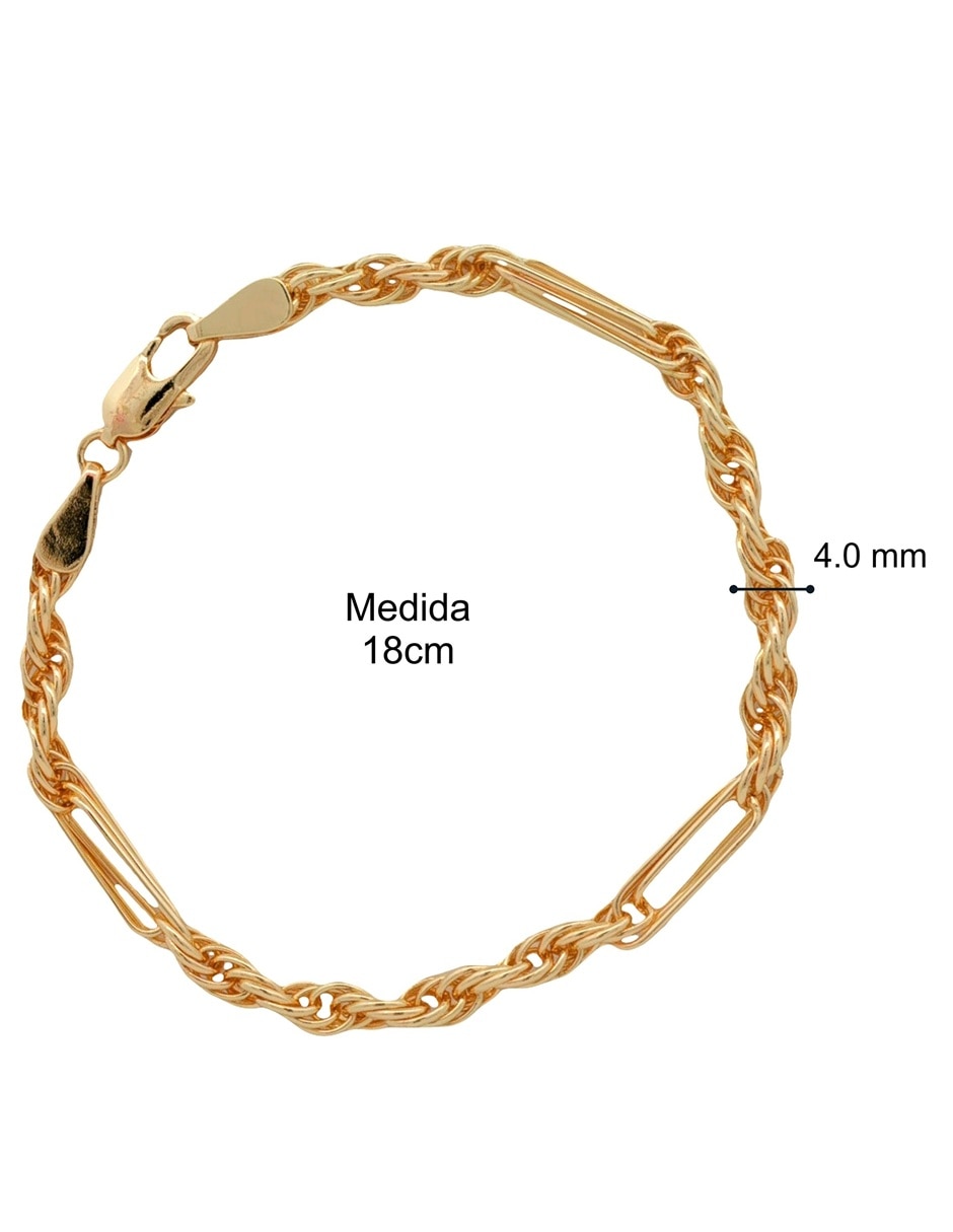 Pulsera con 18 k 7
