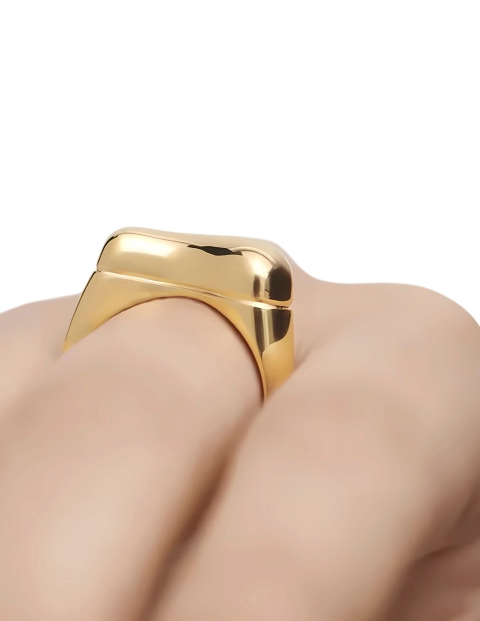 Anillo p 925 de plata brillante 3