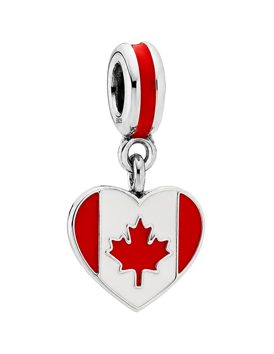 Charm para pulseras semicircular