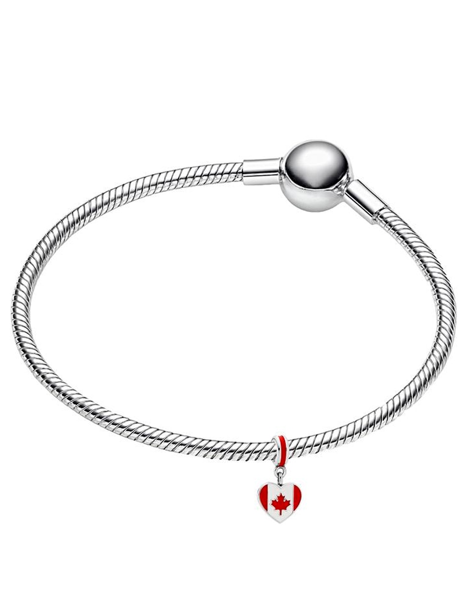 Charm para pulseras semicircular 4