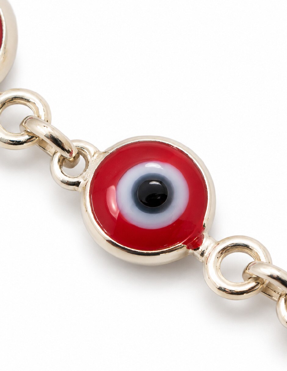 Pulsera de oro laminado con 18 k 4
