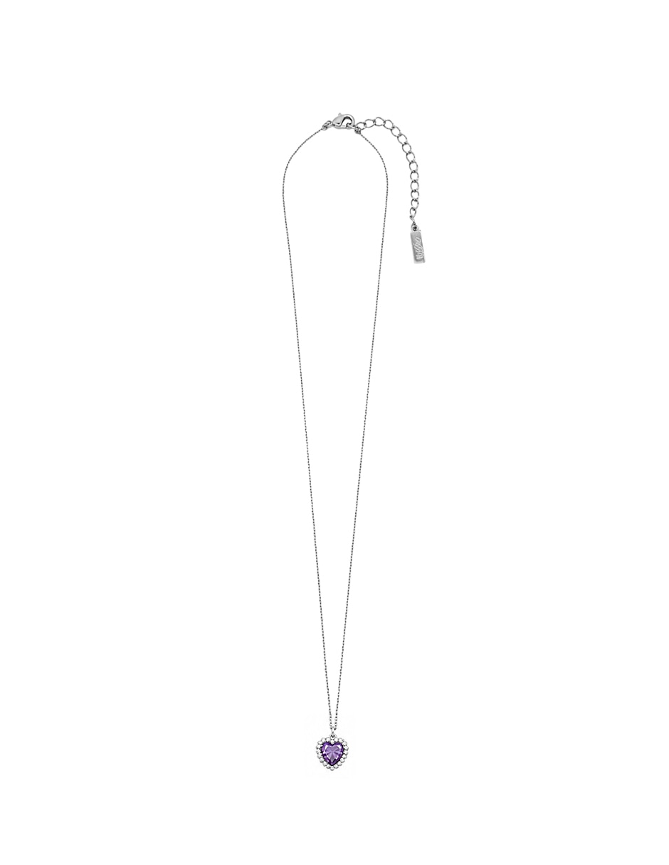 Collar con dije de corazón 2
