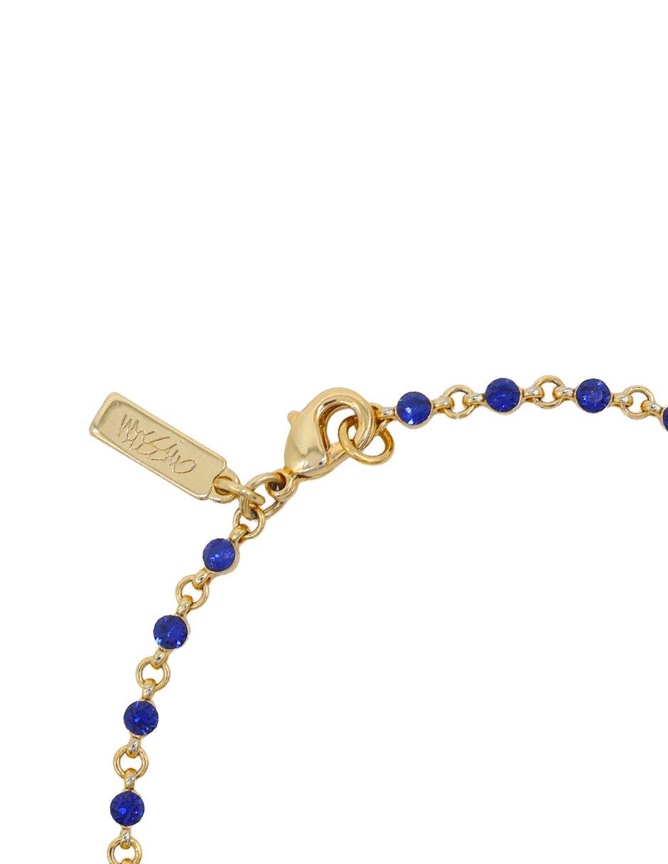 Pulsera con cristal Zafiro Especial acabado brillante 2