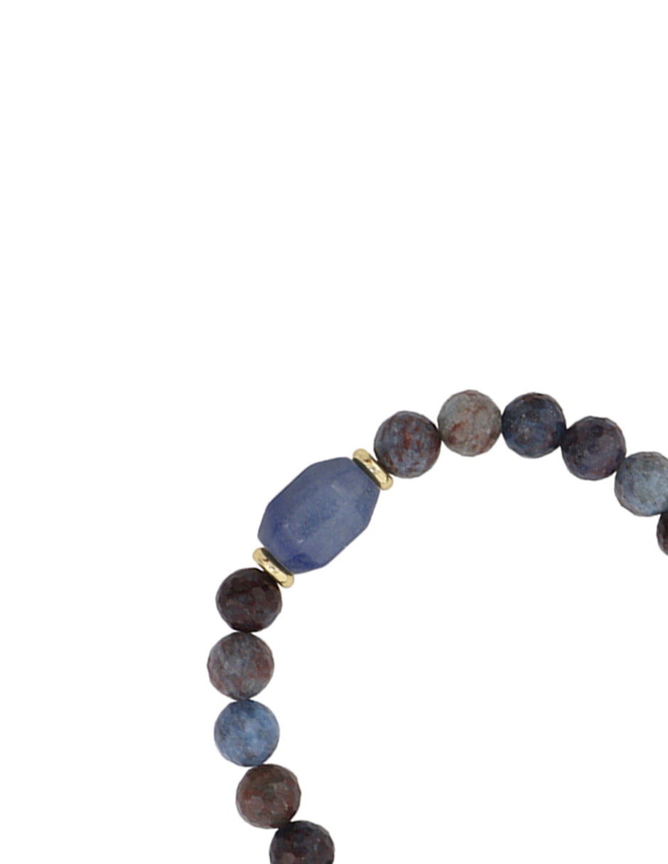 Pulsera con turquesa Piedra Natural acabado pulido 2