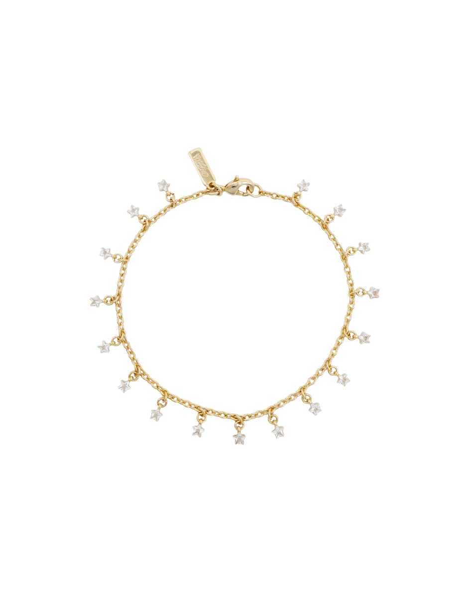 Pulsera con zirconia cúbica Estrella acabado brillante