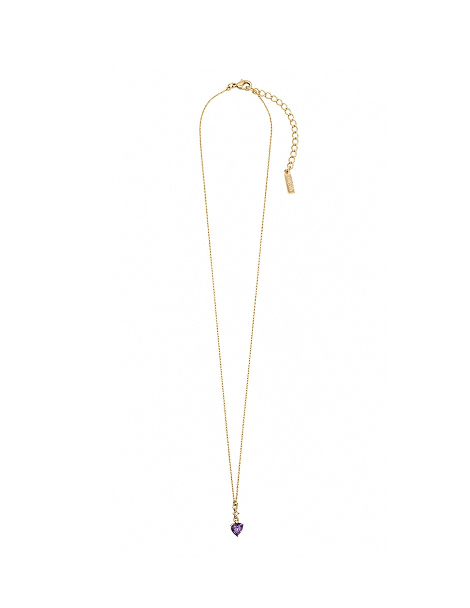 Collar con dije de corazón 2