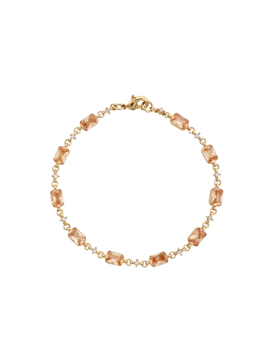 Pulsera con circonita Circonia Color acabado brillante
