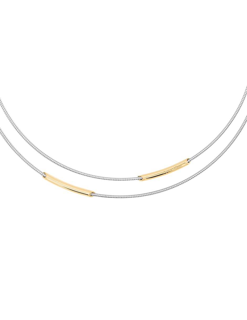Collar Tubular Two-Tone