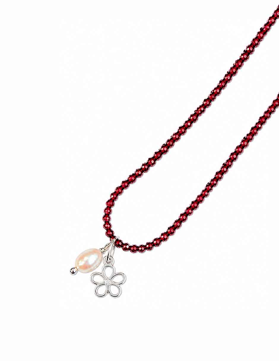 Collar con dije de plata P 925 3
