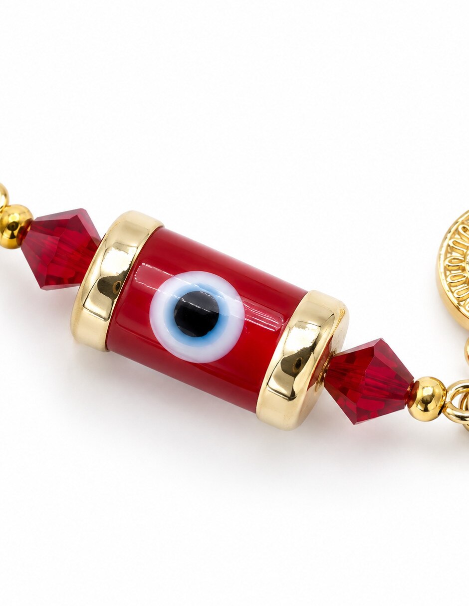 Set de pulsera de oro amarillo 18 k