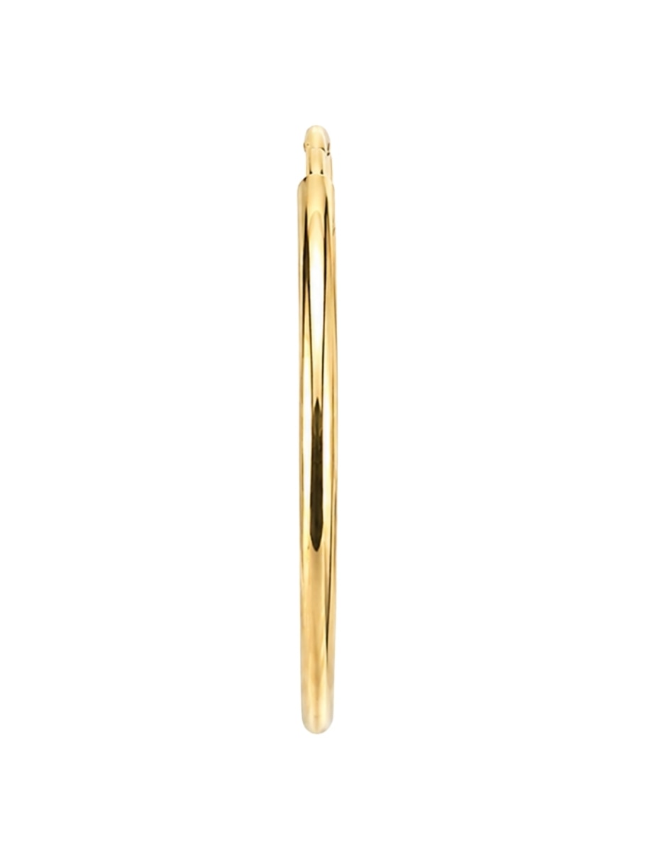 Piercing de círculo de oro 10 K con acabado pulido 2
