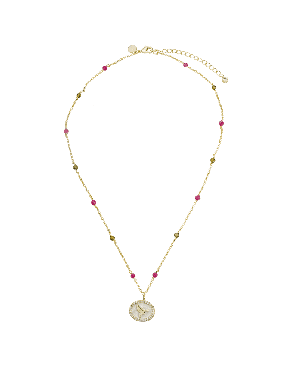 Collar ovalado Religiosos 14 K Collar ovalado Religiosos 14 K