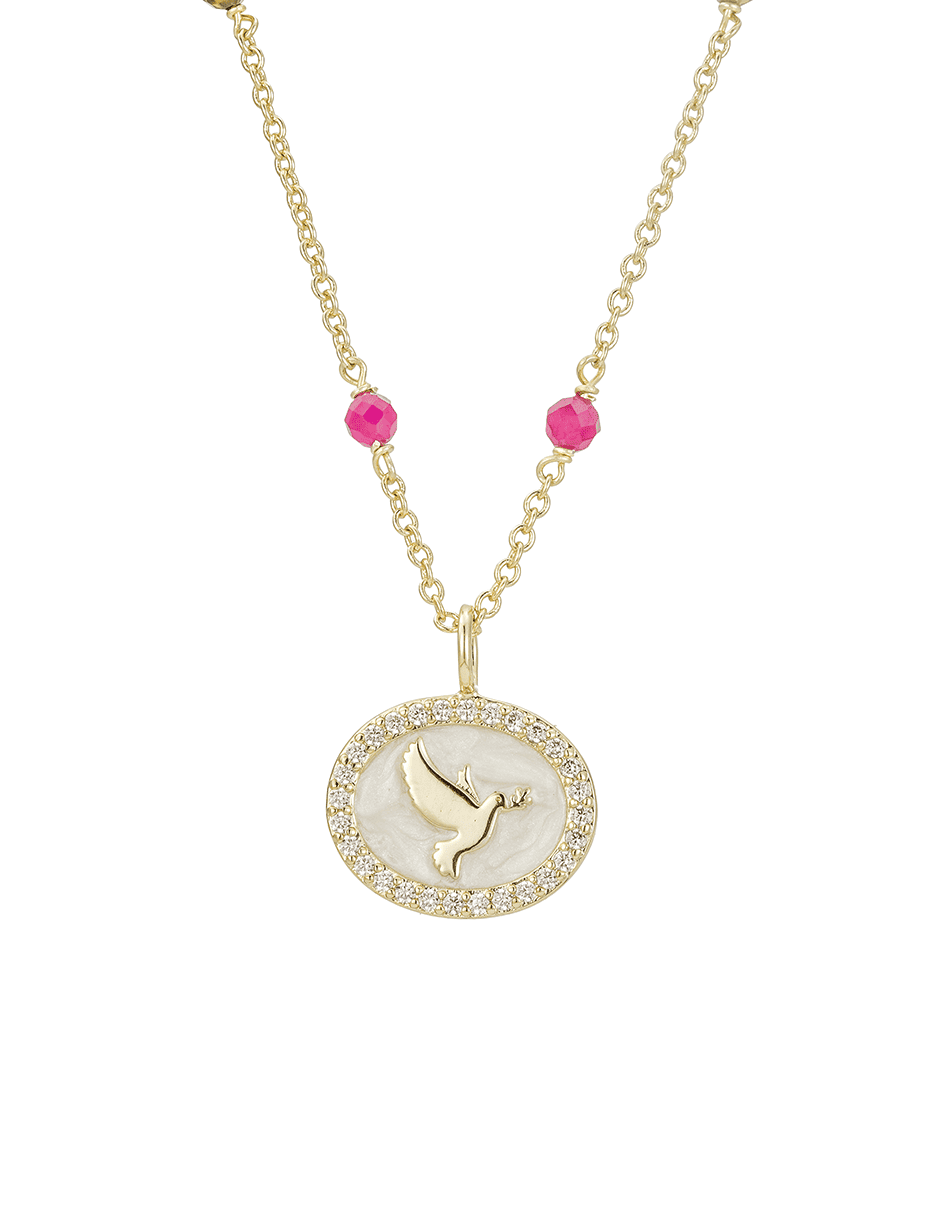 Collar ovalado Religiosos 14 K 2