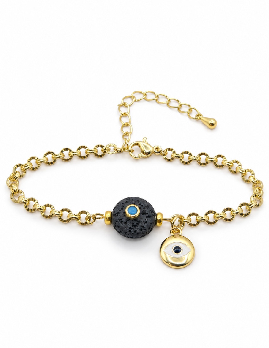 Pulsera de oro amarillo 18 k