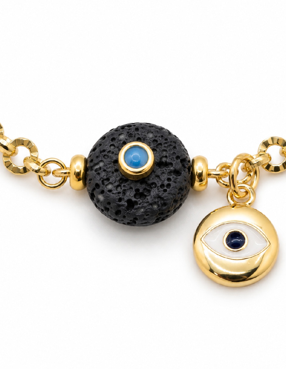 Pulsera de oro amarillo 18 k 4