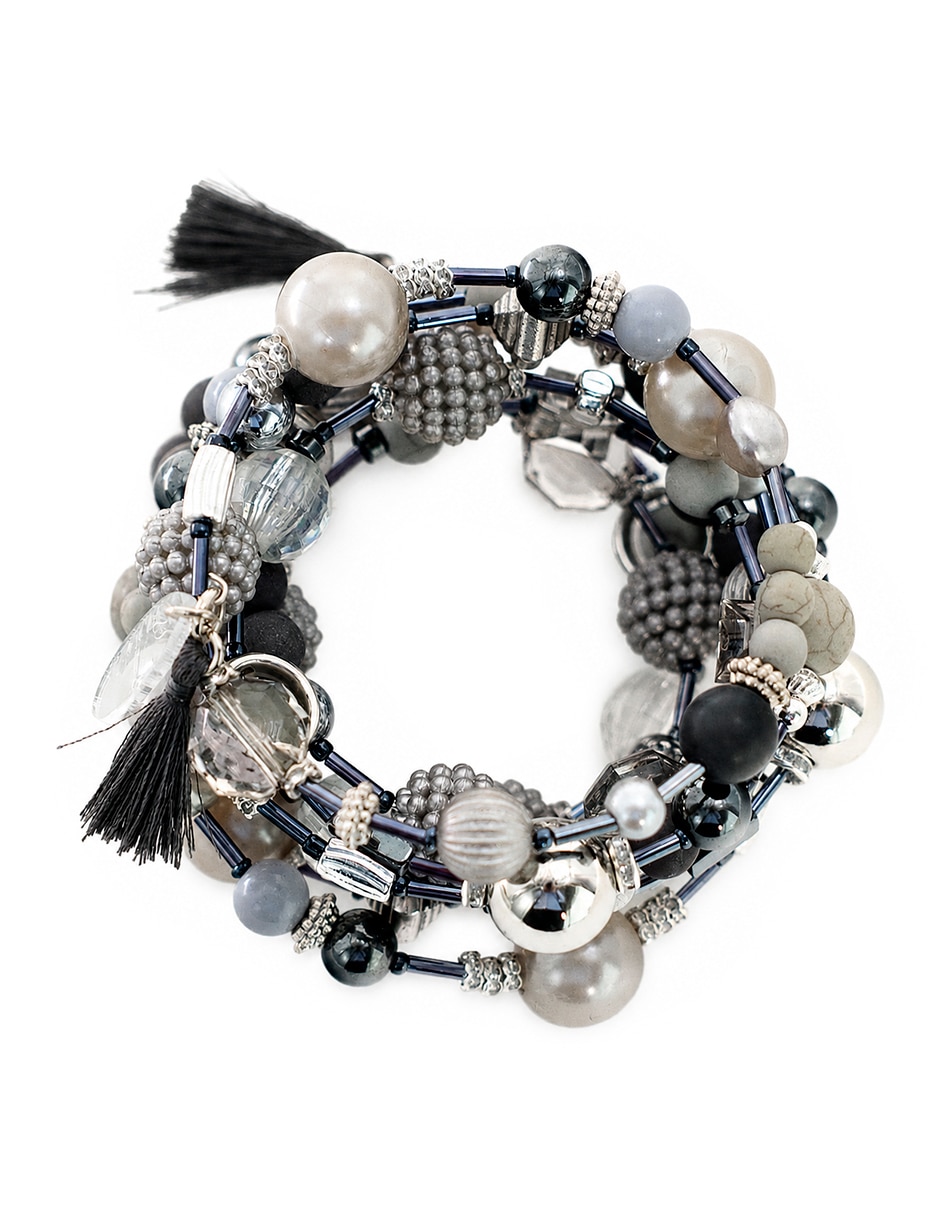 Pulsera Metallic Grey 3