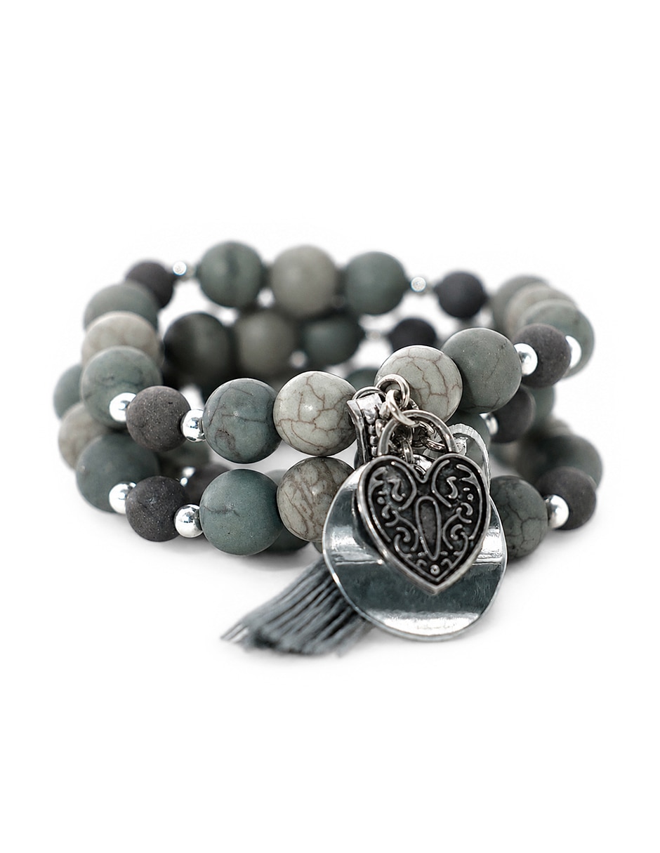 Pulsera Metallic Grey