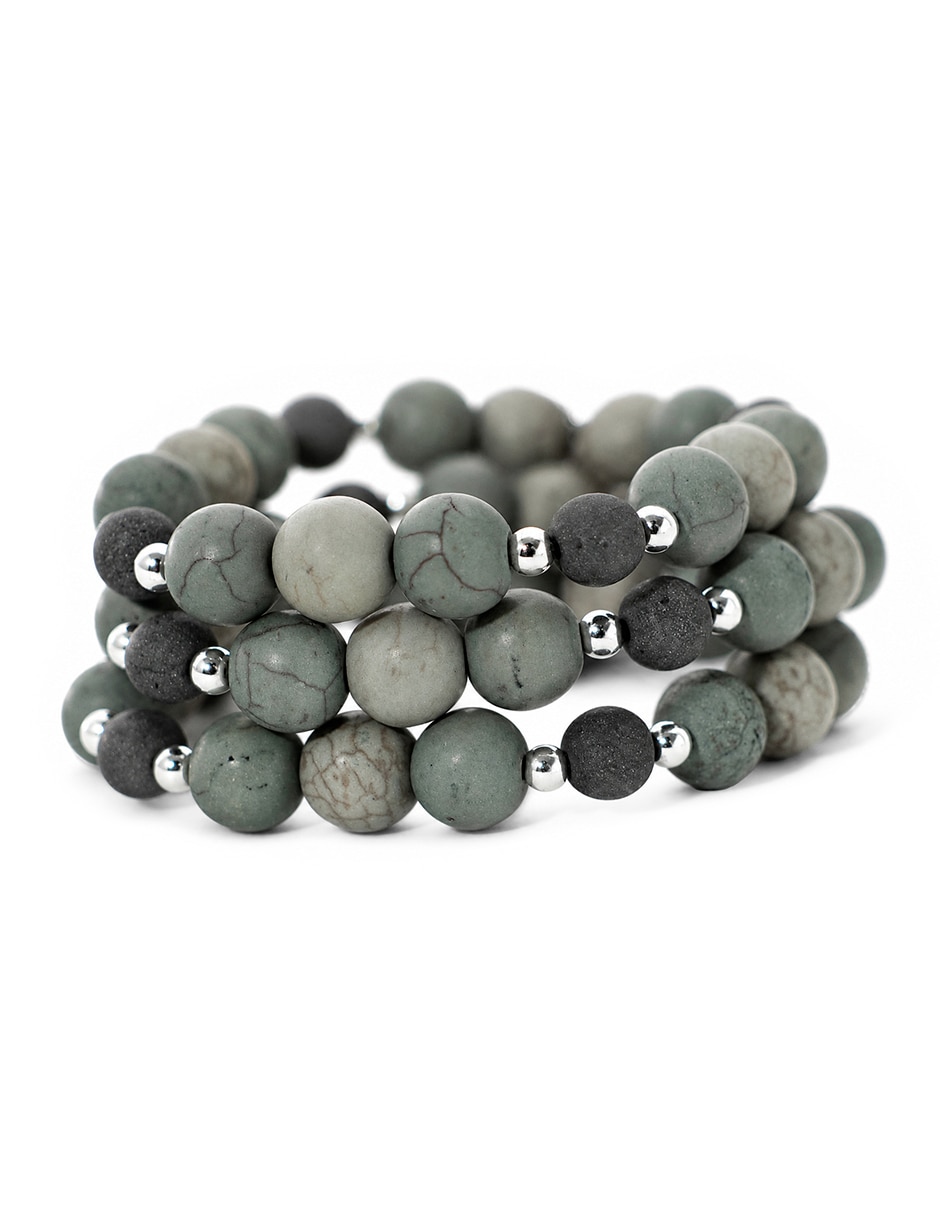 Pulsera Metallic Grey 2