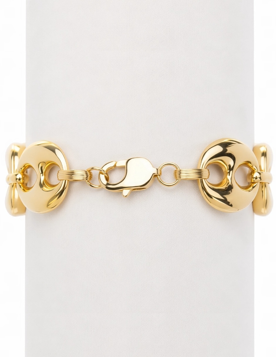 Pulsera Marena acabado baño de oro 4