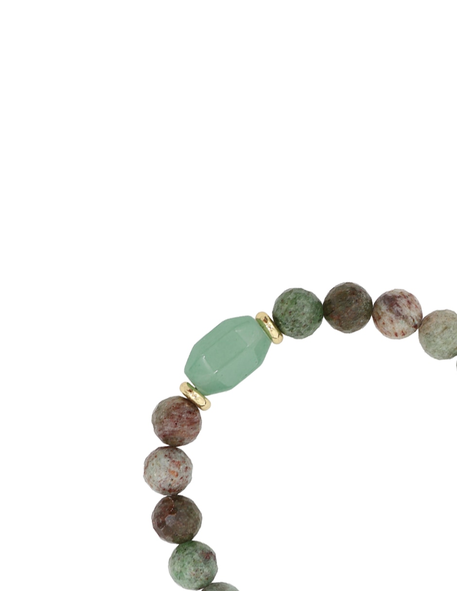Pulsera con turquesa Piedra Natural acabado pulido 2