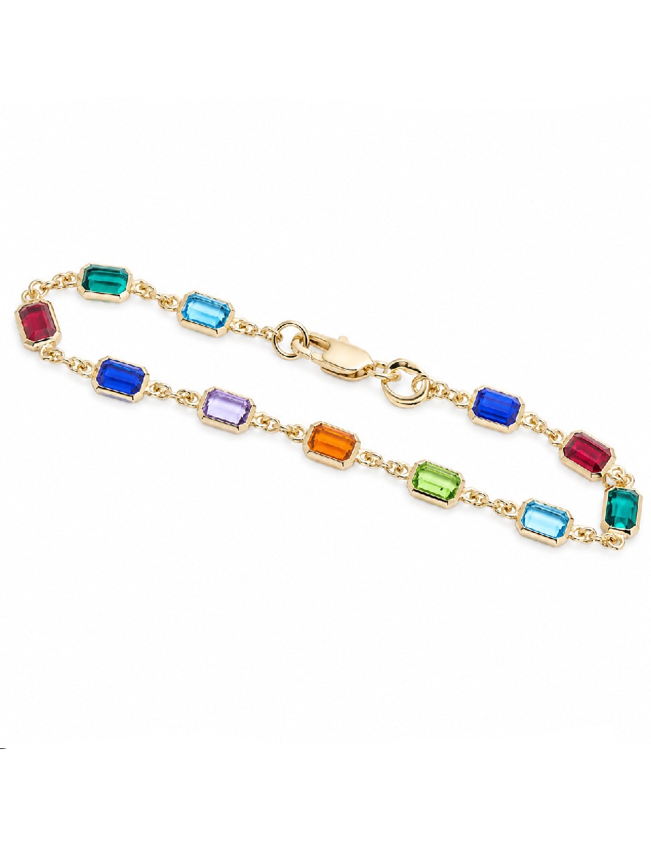 Pulsera de Oro con Sin gema 18 K acabado