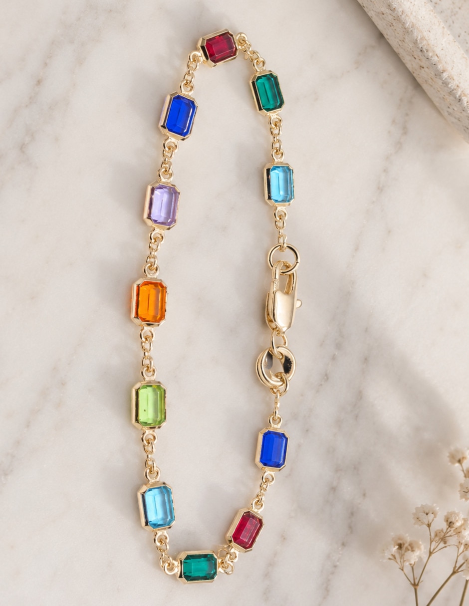 Pulsera de Oro con Sin gema 18 K acabado