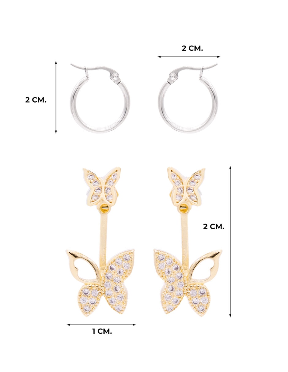 Aretes zirconia 6